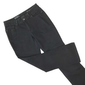 Lee Modern Series Curvy Fit Bootcut Stretchy Black Jeans Size 10 Short